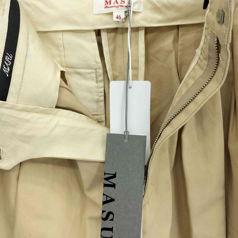 エムエーエスユー MASU 6 TUCK TROUSERS メンズ 46