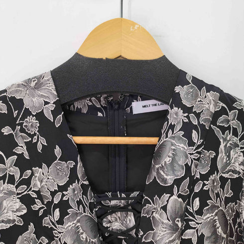 メルトザレディ Melt the lady flower jacquard long dress レディース FREE