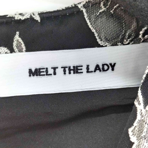 メルトザレディ Melt the lady flower jacquard long dress レディース FREE