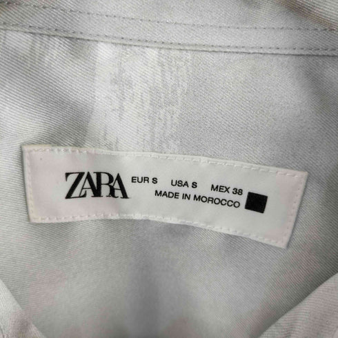 ザラ ZARA 総柄 シャツ メンズ import:S