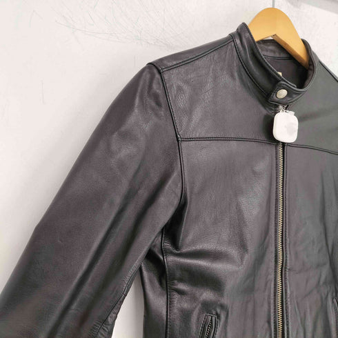 ジャーナルスタンダード JOURNAL STANDARD カウレザー スタンドカラー ライダースジャケット メンズ JPN:M