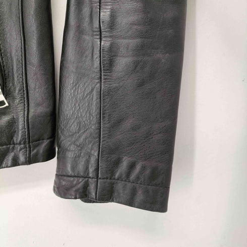 ジャーナルスタンダード JOURNAL STANDARD カウレザー スタンドカラー ライダースジャケット メンズ JPN:M