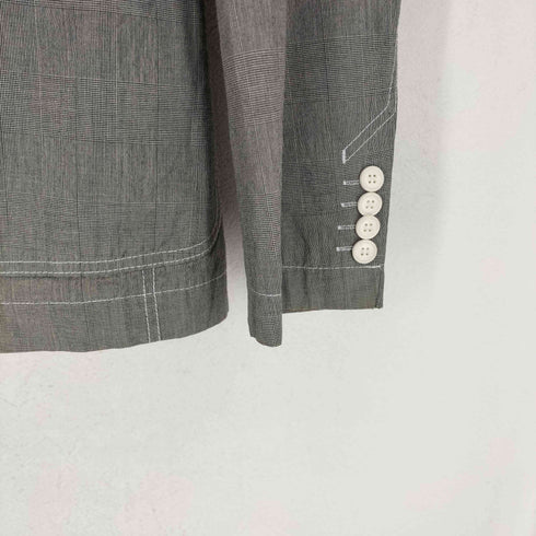 ボスヒューゴボス BOSS HUGO BOSS ステッチデザイン 2B テーラードジャケット メンズ 48