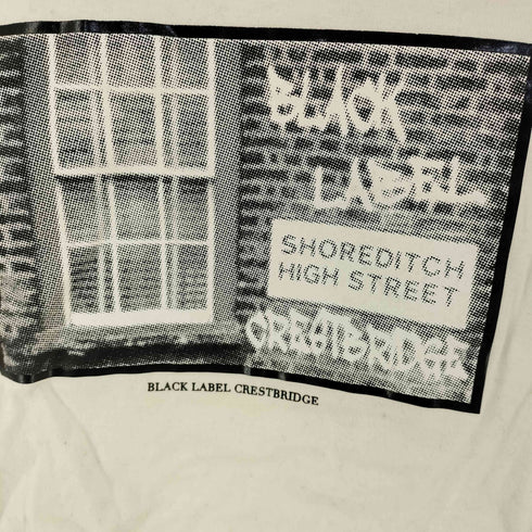 ブラックレーベルクレストブリッジ BLACK LABEL CRESTBRIDGE プリントTシャツ メンズ JPN:L