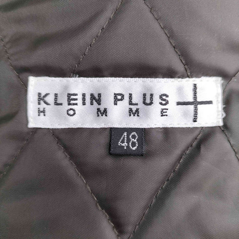 KLEIN PLUS HOMME ポケットデザイン スタンドカラー ジャケット メンズ
