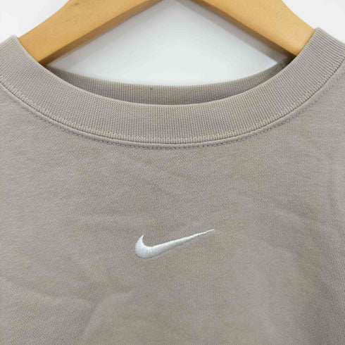ナイキ NIKE Wms NSW CLCTN fleece L/S crew センタースウッシュロゴ クロップド クルーネックスウェット レディース import:S