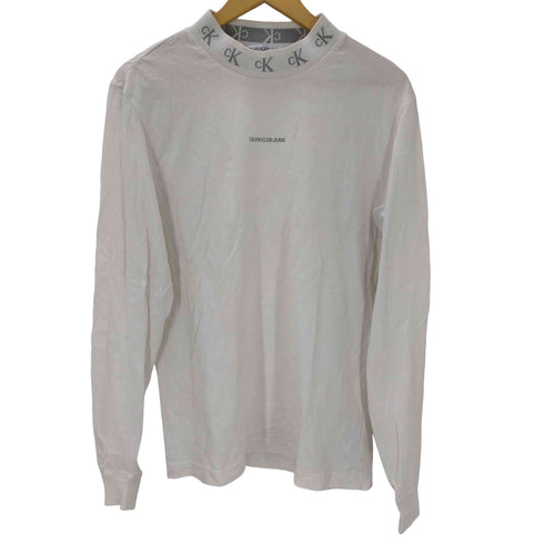 カルバンクラインジーンズ Calvin Klein Jeans 22SS CKリブ L/S カットソー Tシャツ メンズ import:S