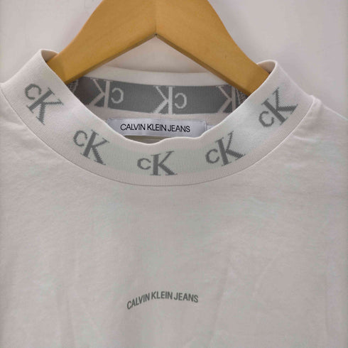 カルバンクラインジーンズ Calvin Klein Jeans 22SS CKリブ L/S カットソー Tシャツ メンズ import:S