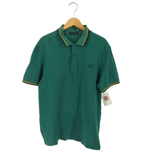 フレッドペリー FRED PERRY ロゴ刺繍 ポロシャツ メンズ import:XL