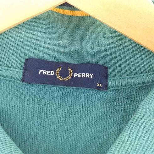 フレッドペリー FRED PERRY ロゴ刺繍 ポロシャツ メンズ import:XL