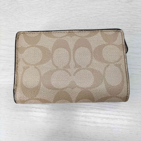 コーチ COACH シグネチャー 二つ折り財布 レディース