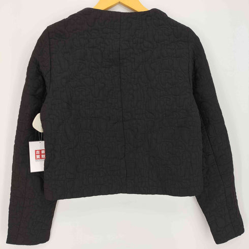ザラ ZARA ノーカラー キルティングジャケット レディース import:S