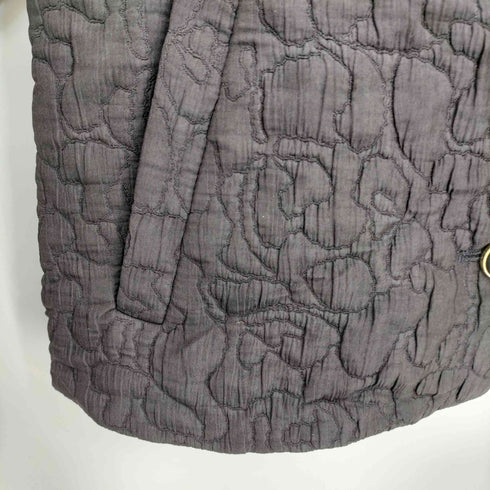 ザラ ZARA ノーカラー キルティングジャケット レディース import:S