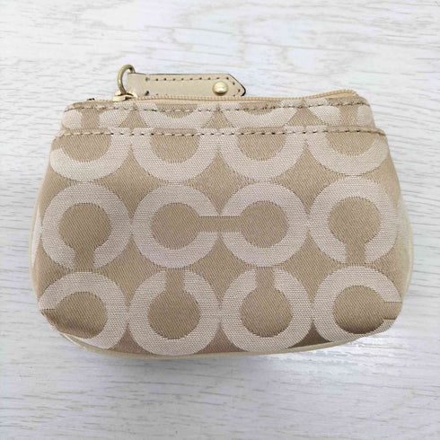 コーチ COACH シグネチャー キーリング付 コインケース レディース