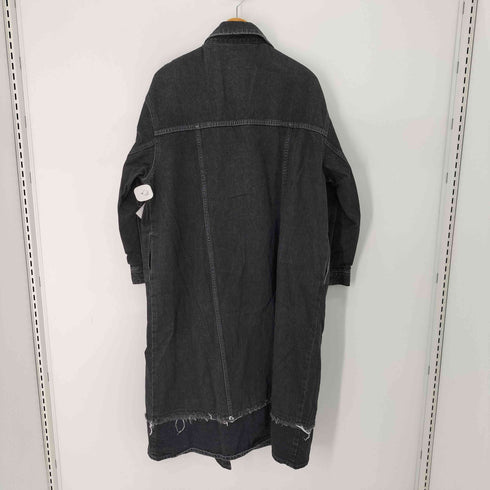 アメリ AMERI FAKE LAYERED DENIM LONG COAT レディース FREE