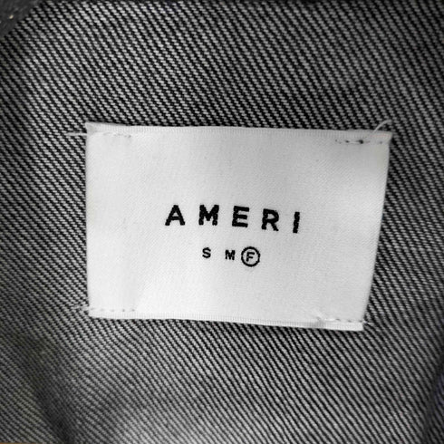 アメリ AMERI FAKE LAYERED DENIM LONG COAT レディース FREE