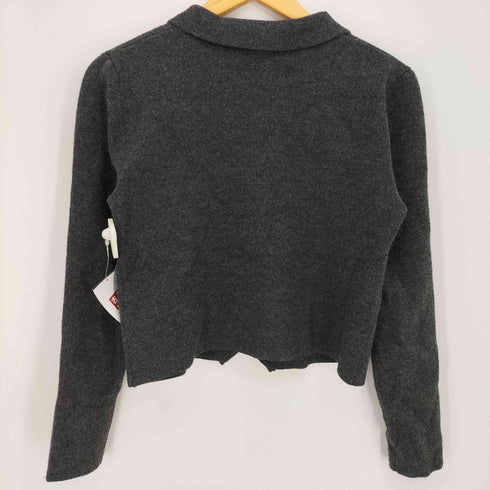 ザラ ZARA ニットクロスジャケット レディース import:S
