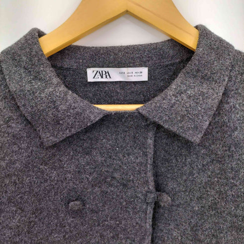 ザラ ZARA ニットクロスジャケット レディース import:S