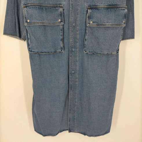 アメリ AMERI DENIM WORK LONG COAT レディース FREE