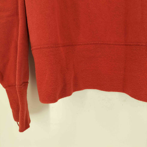 ウエアハウス WAREHOUSE MUSSTANGS 前Vガゼット 長リブ クルーネックスウェット メンズ US:38