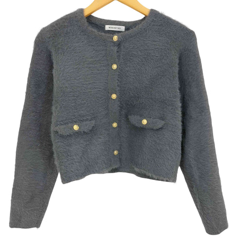 ナチュラルビューティーベーシック NATURAL BEAUTY BASIC 24aw シャギーアンサンブル レディース FREE