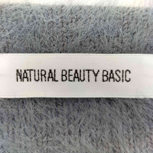 ナチュラルビューティーベーシック NATURAL BEAUTY BASIC 24aw シャギーアンサンブル レディース FREE