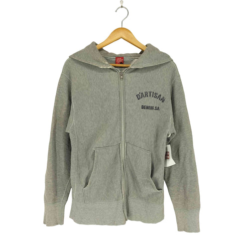 スタジオダルチザン STUDIO DARTISAN TOPIGMARK 79 ナンバリング Vガゼット ジップパーカー メンズ JPN:M