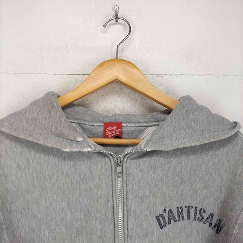 スタジオダルチザン STUDIO DARTISAN TOPIGMARK 79 ナンバリング Vガゼット ジップパーカー メンズ JPN:M