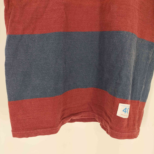 フェローズ PHERROWS ラガーシャツ ボーダーポロシャツ メンズ US:40