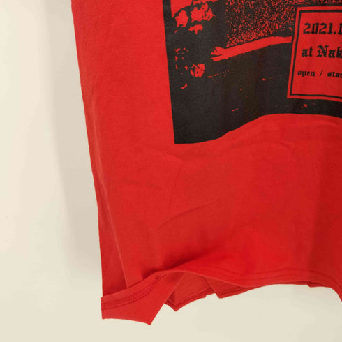 オールドスクール デスメタル バンド アートワーク プリント S/S Tシャツ メンズ import:XL