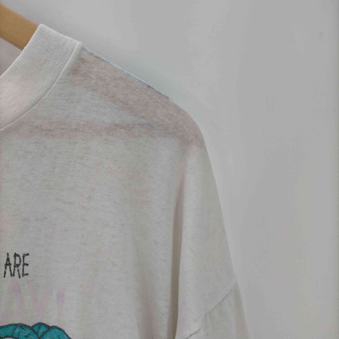 90S WORKING TODAY プリント Tシャツ コピーライト 1997 袖シングルステッチ メンズ