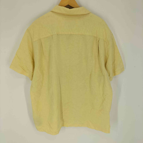 Havana Jack'S cafe 90S レーヨン 開襟 総柄 オープンカラー S/S シャツ メンズ import:XL