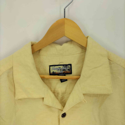 Havana Jack'S cafe 90S レーヨン 開襟 総柄 オープンカラー S/S シャツ メンズ import:XL
