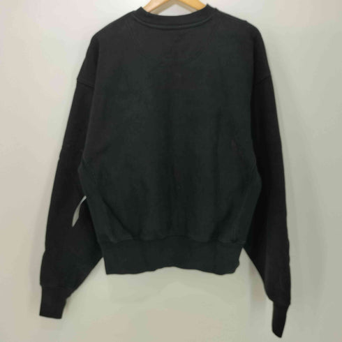 ゲス GUESS リバースウィーブ型 ロゴ クルーネック スウェット メンズ import:S