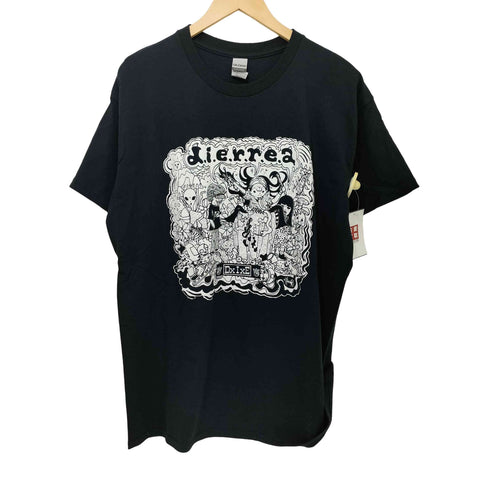 d.i.e.r.r.e.a グラインドコア バンド アートワーク プリント S/S Tシャツ メンズ import:L