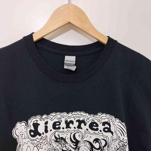 d.i.e.r.r.e.a グラインドコア バンド アートワーク プリント S/S Tシャツ メンズ import:L