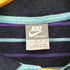 ナイキ NIKE 00S 後期 ワンポイントロゴ刺繍 ボーダー S/S ポロ シャツ メンズ import:M
