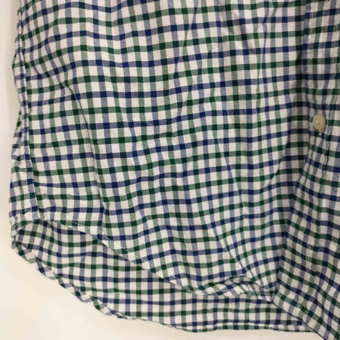 ラルフローレン RALPH LAUREN 現行タグ ギンガムチェック ポニー刺繍 ボタンダウンシャツ レディース 16