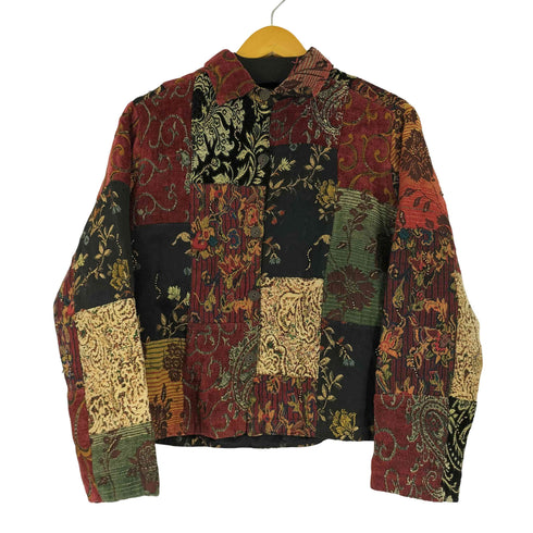 チコズデザイン CHICOS DESIGN ゴブラン 総柄 ジャケット レディース 1