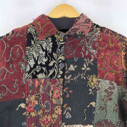 チコズデザイン CHICOS DESIGN ゴブラン 総柄 ジャケット レディース 1