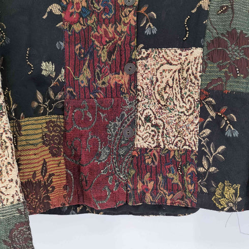 チコズデザイン CHICOS DESIGN ゴブラン 総柄 ジャケット レディース 1