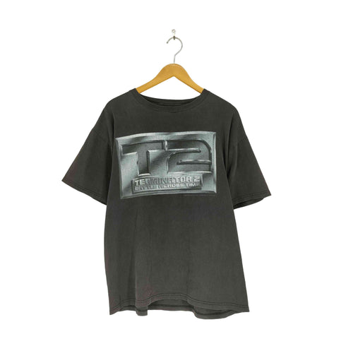 フロントロゴプリント ムービーTシャツ メンズ