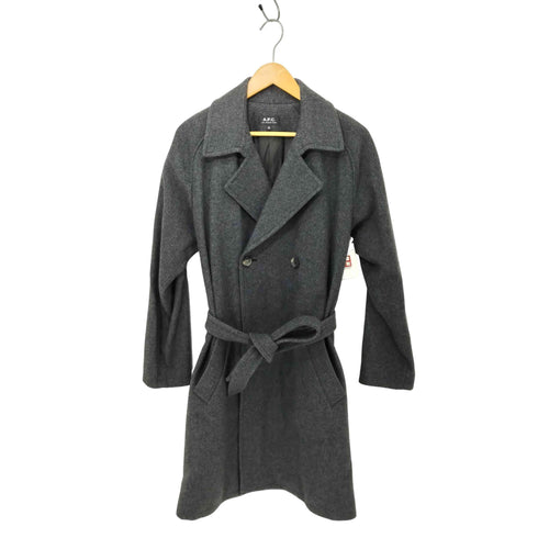 アーペーセー A.P.C. ベルテッド ウール チェスターコート メンズ import:XS