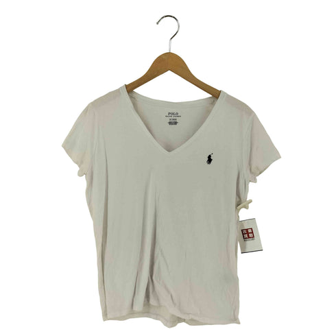 ポロラルフローレン POLO RALPH LAUREN Vネック 半袖 Tシャツ レディース M