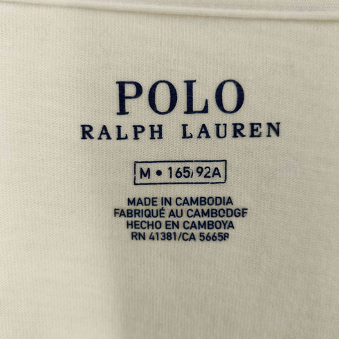 ポロラルフローレン POLO RALPH LAUREN Vネック 半袖 Tシャツ レディース M