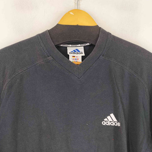 アディダス adidas 万国旗タグ VネックTシャツ メンズ JPN:S
