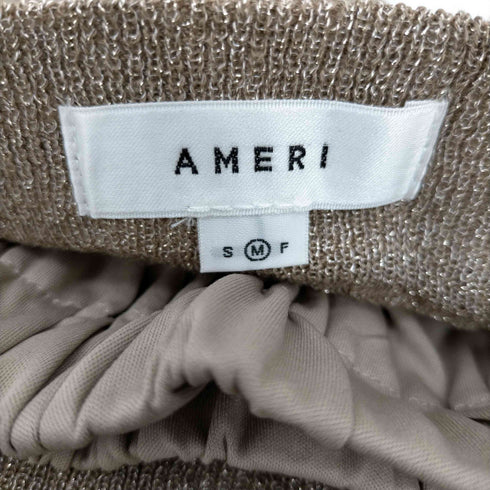 アメリ AMERI SHINE KNIT PLEATS SKIRT レディース JPN:M