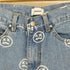 マスノウン MASSNOUN SMILE PATTERN DENIM PANTS メンズ JPN:S