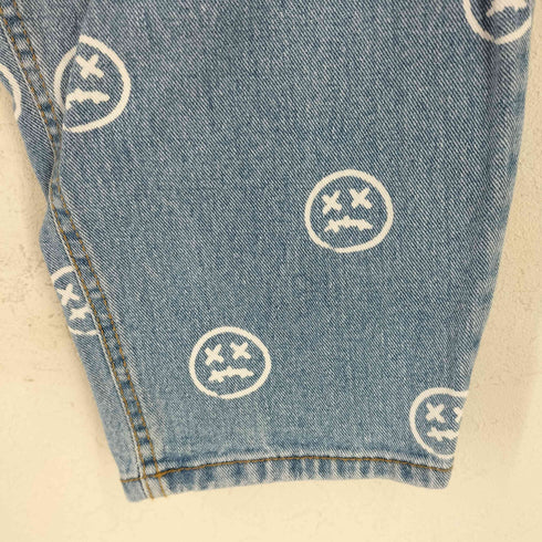 マスノウン MASSNOUN SMILE PATTERN DENIM PANTS メンズ JPN:S