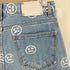 マスノウン MASSNOUN SMILE PATTERN DENIM PANTS メンズ JPN:S